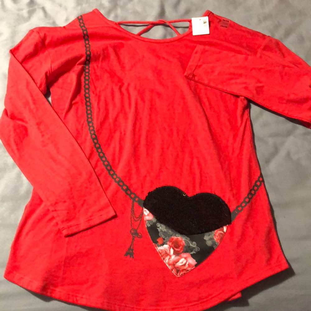 Nwt Justice Long sleeve top